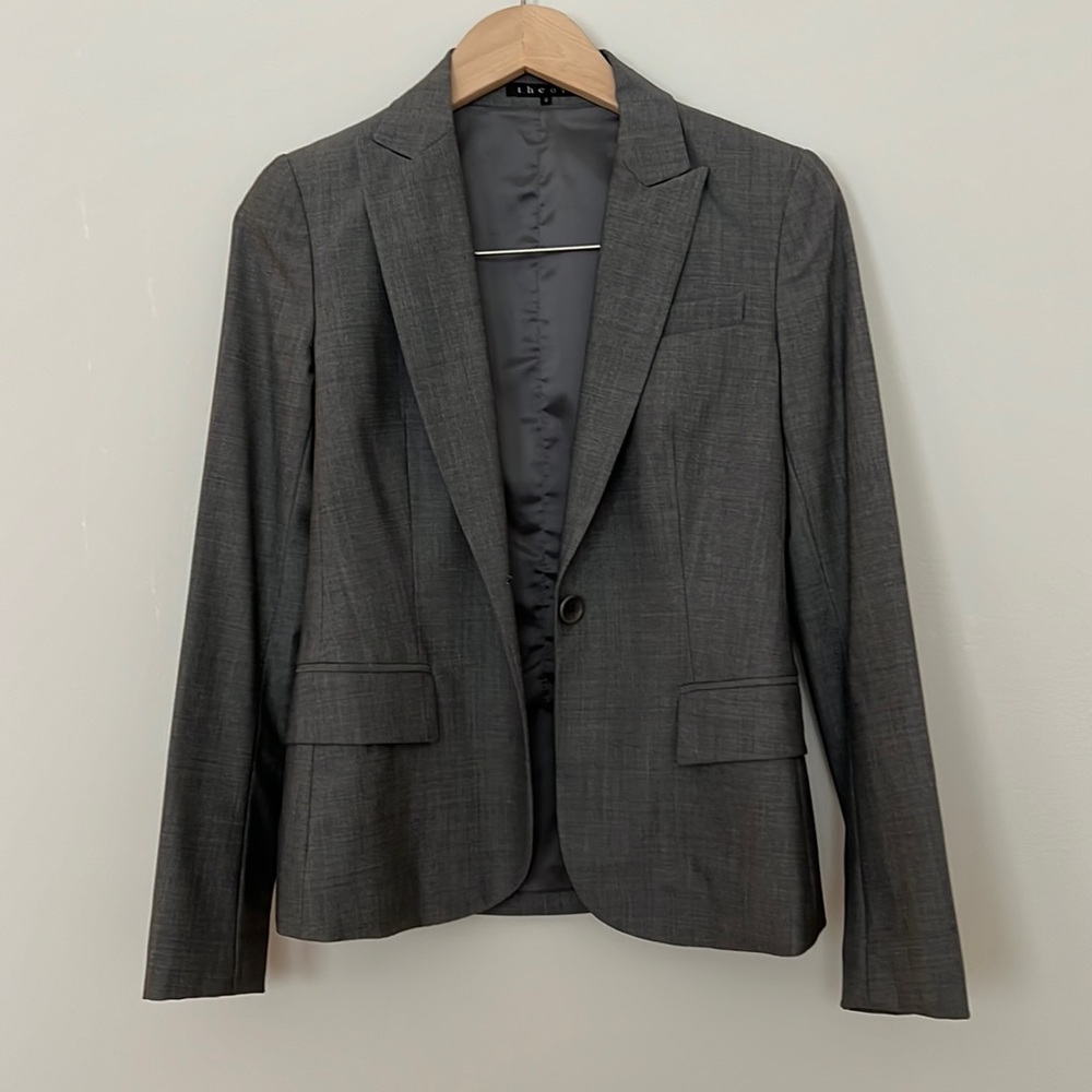 Theory blazer size 0